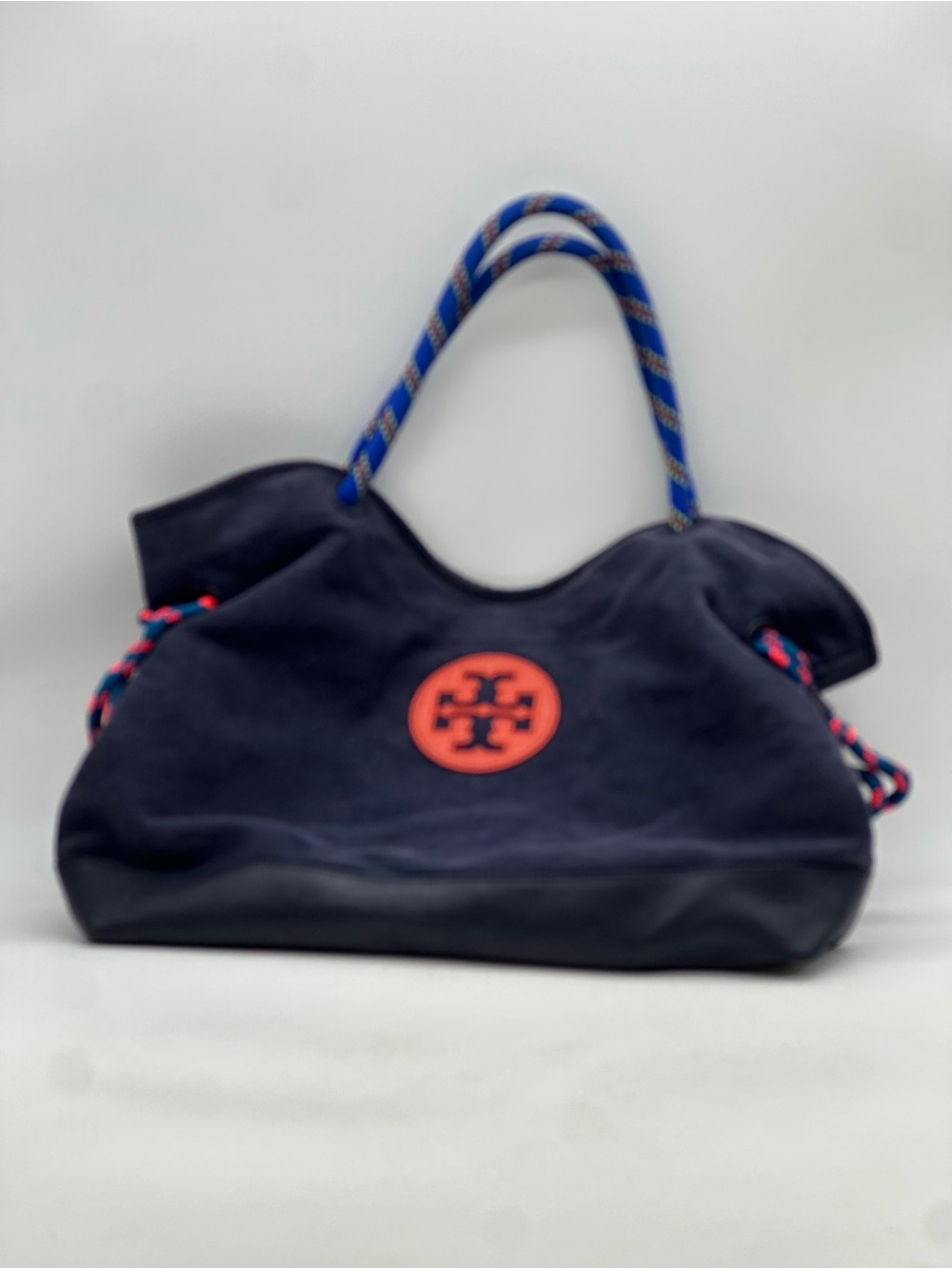 Tory Burch Kellyn Canvas Tote Bag.